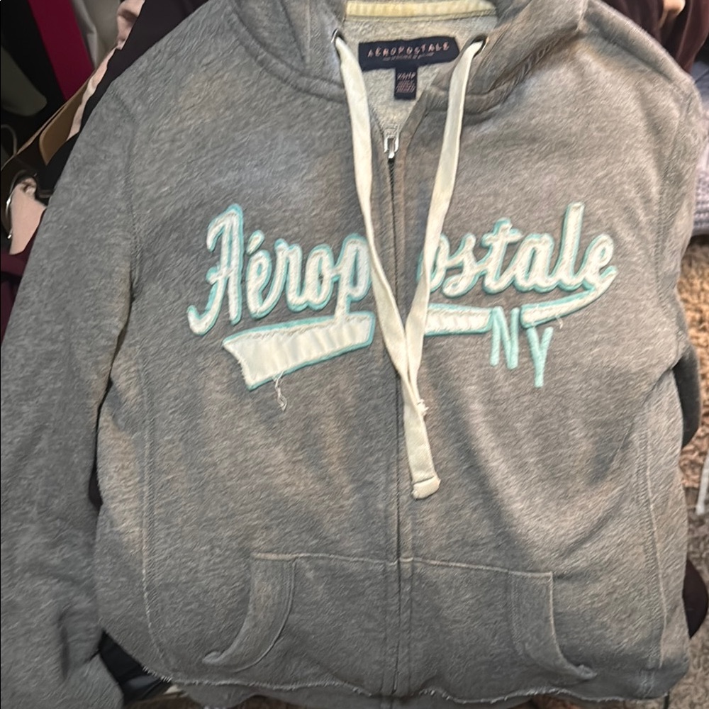 Aeropostale Gray Kids Jacket